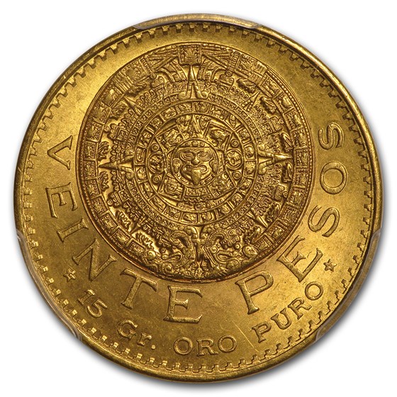 Buy 1918 Mexico Gold 20 Peso MS-65 PCGS | APMEX