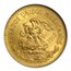 1918 Mexico Gold 20 Pesos MS-62 NGC