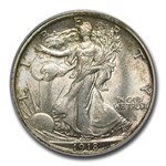 1918 Walking Liberty Half Dollar MS-64 PCGS