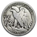 1918 Walking Liberty Half Dollar VG