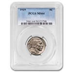 1919 Buffalo Nickel MS-64 PCGS