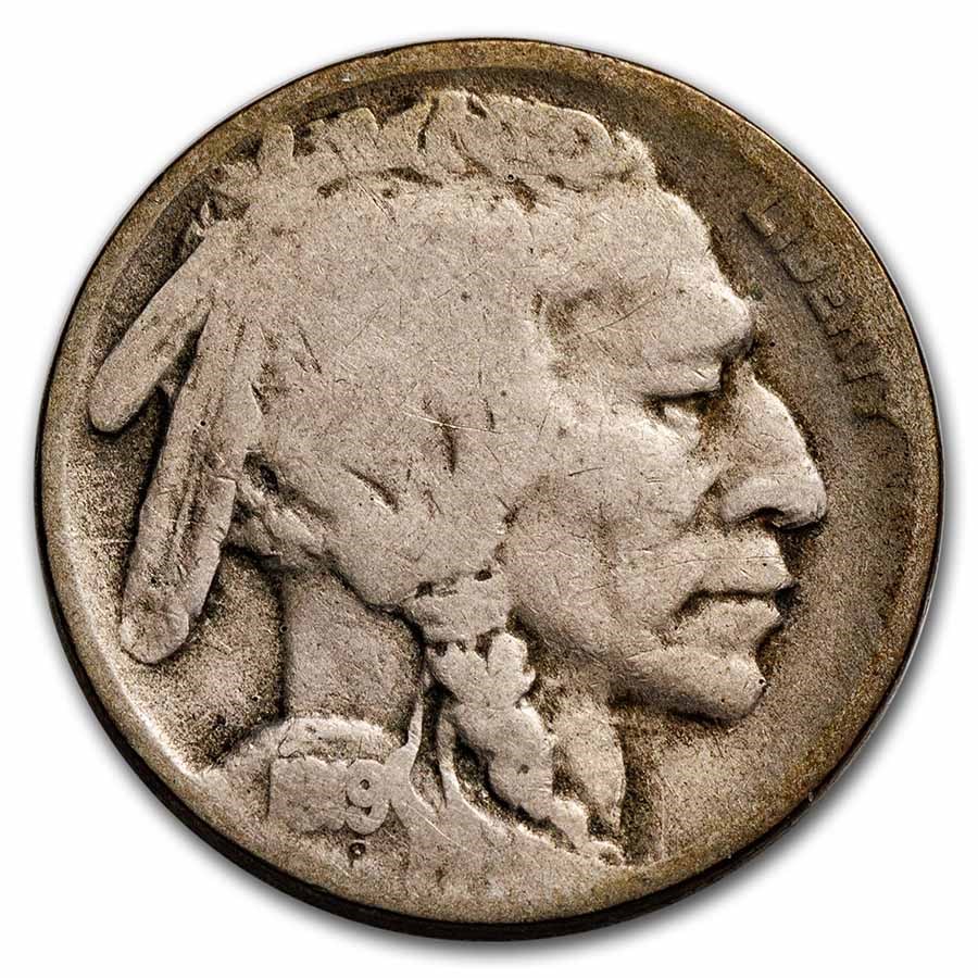 1919-D Buffalo Nickel Good