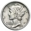 1919-D Mercury Dime AU