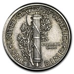 1919-D Mercury Dime XF