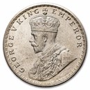 1919 India Silver Rupee BU