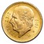1919-M Mexico Gold 10 Pesos BU