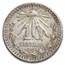 1919 Mexico Silver 10 Centavos XF