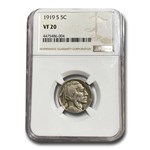 1919-S Buffalo Nickel VF-20 NGC