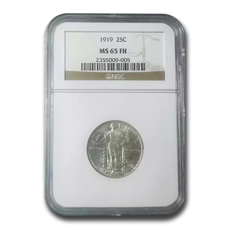 1919 Standing Liberty Quarter MS-65 NGC (FH)