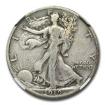 1919 Walking Liberty Half Dollar VF-20 NGC