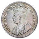 1920 British East Africa Silver Shilling George VI AU