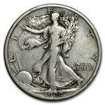 1920-D Walking Liberty Half Dollar VF