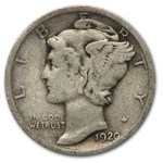 1920 Mercury Dime Good/VF