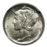 1920 Mercury Dime MS-67+ NGC