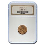 1920-S Lincoln Cent MS-65 NGC (Red)