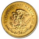 1921/11 Mexico Gold 20 Pesos AU