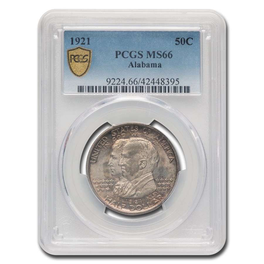 1921 Alabama Centennial Half Dollar MS-66 PCGS