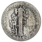 1921-D Mercury Dime AG