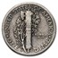 1921-D Mercury Dime Fine