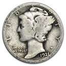 1921-D Mercury Dime Good