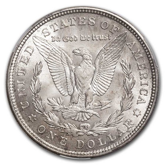 1921-D Morgan Dollar MS-63 CACG