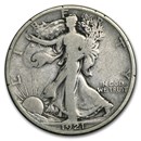 1921-D Walking Liberty Half Dollar VG