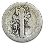 1921 Mercury Dime AG