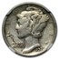 1921 Mercury Dime VF-35 NGC