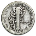 1921 Mercury Dime VG