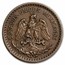 1921 Mexico Bronze 1 Centavo XF