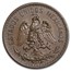 1921 Mexico Bronze 2 Centavos AU