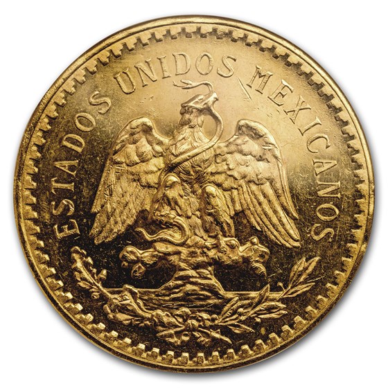 Buy 1921 Mexico Gold 50 Pesos MS-63 PL NGC | APMEX