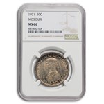 1921 Missouri Commemorative Half Dollar MS-66 NGC