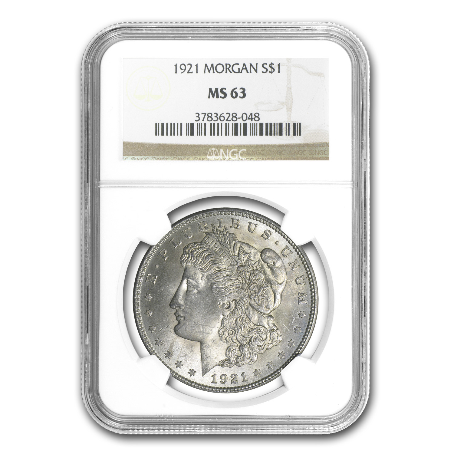 Buy 1921 Morgan Dollar MS-63 NGC | APMEX