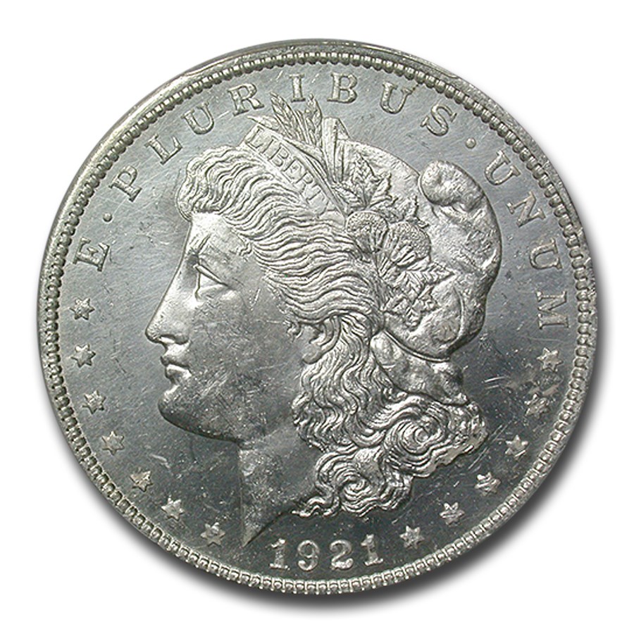 Buy 1921 Morgan Dollar Ms-63 Pcgs Cac (pl) 