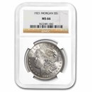 1921 Morgan Dollar MS-66 NGC