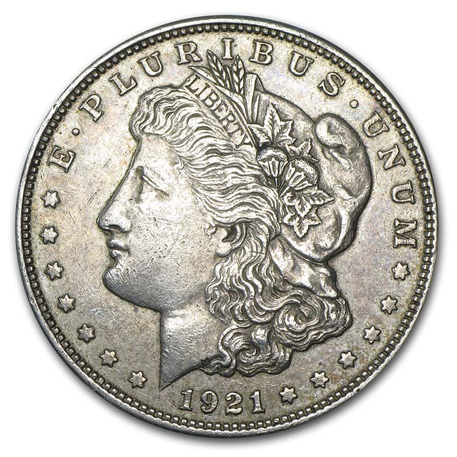 Buy 1921 P, D, or S Mint Morgan Silver Dollars VG-XF (Random) | APMEX