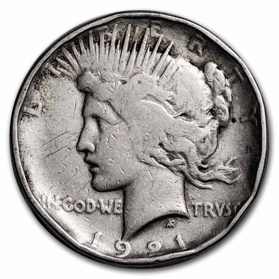 1921 Peace Dollar High Relief (Culls)