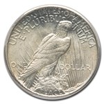 1921 Peace Dollar MS-63 PCGS