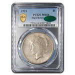 1921 Peace Dollar MS-64 PCGS CAC