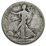 1921-S Walking Liberty Half Dollar Good