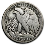 1921-S Walking Liberty Half Dollar VG