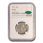 1921 Standing Liberty Quarter VF-30 NGC CAC