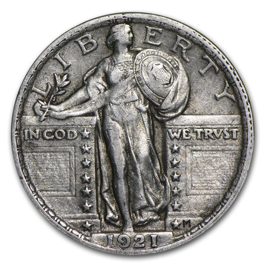 1921 Standing Liberty Quarter XF