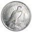 1922-1935 Peace Silver Dollar BU - w/Dove of Peace Card