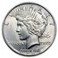 1922-1935 Peace Silver Dollar BU - w/Dove of Peace Card