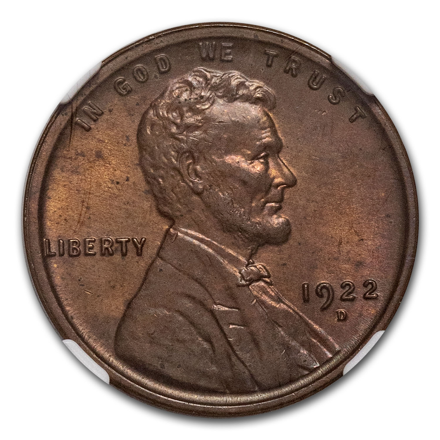 1921 wheat hot penny