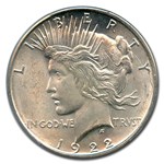 1922-D Peace Dollar MS-65 PCGS