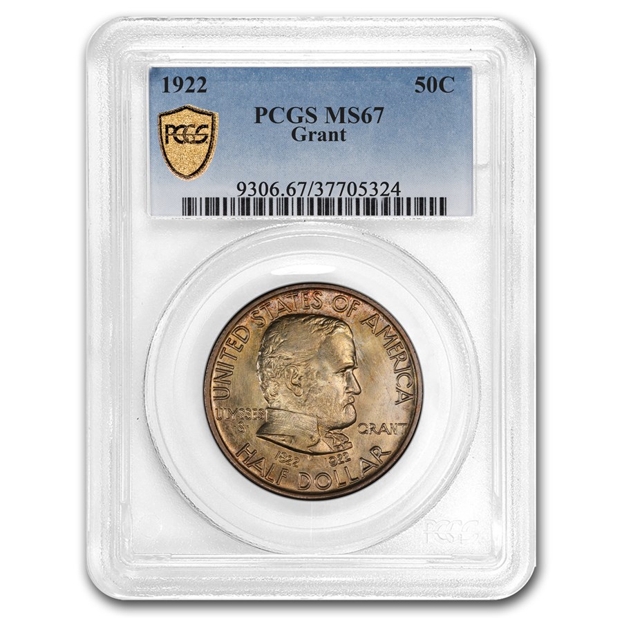 Buy 1922 Grant Half Dollar Commem MS-67 PCGS | APMEX