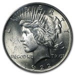 1922 Peace Dollar MS-62 PCGS